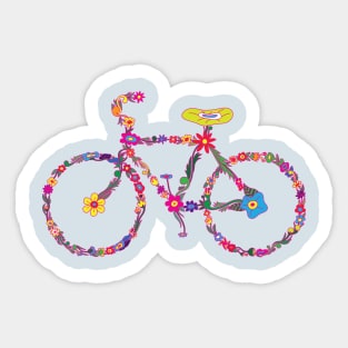 Bike Flourish Sticker